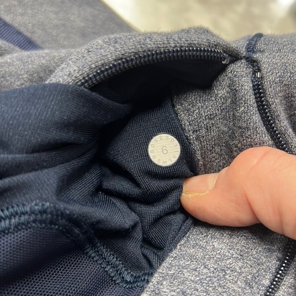 Lululemon Cool & Collected Jogger 28" size 6 in Heathered Speckled True Navy - Picture 11 of 16